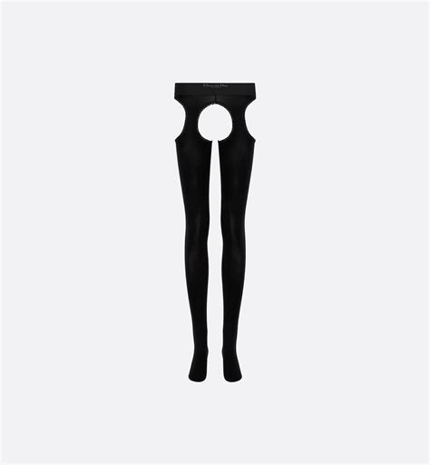 Tights Opaque Black Voile 